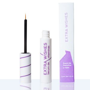 Extra wishes, serum de vitaminas para pestañas y cejas